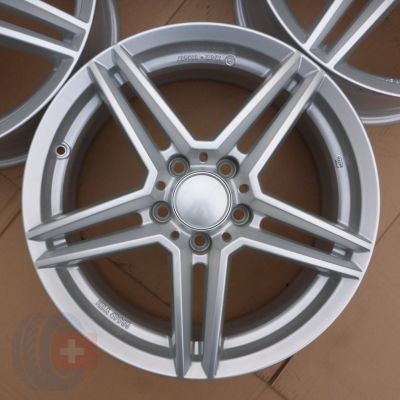 5. 4 x Alufelgen 17 AUDI MERCEDES 5x112 7J Et48,5  Jak Nowe  A4 B-Klasse, C-Klasse