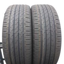 4. Opony 215/55 R17 4x CONTINENTAL 94V EcoContact6 Letnie 2024 Jak Nowe Nieużywane