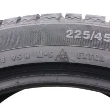 2. 1 x CONTINENTAL 225/45 R18 95H XL ContiWinterContact TS830P MOE RunFlat Zima 2014 6,2mm