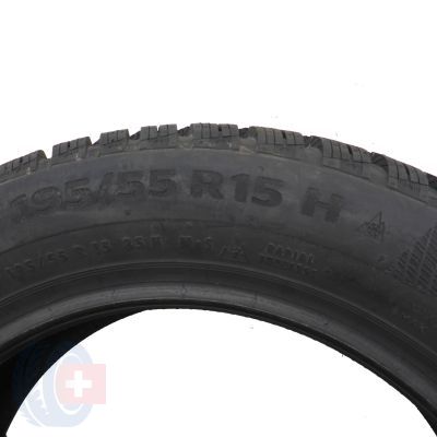 6. 4 x CONTINENTAL 195/55 R15 85H WinterContact TS860 Zima 2018 Jak Nowe Nieużywane