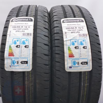 3. Opony 195/65 R16C 4x CONTINENTAL 104/102 VanContact Eco Letnie 2021 3. Opony 195/65 R16C 4x CONTINENTAL 104/102 VanContact Eco Letnie 2021