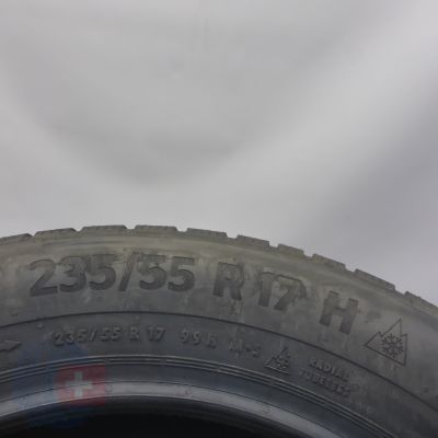 6. Opony 235/55 R17 2x CONTINENTAL 99H WinterContact TS 870 P Zimowe 2023 