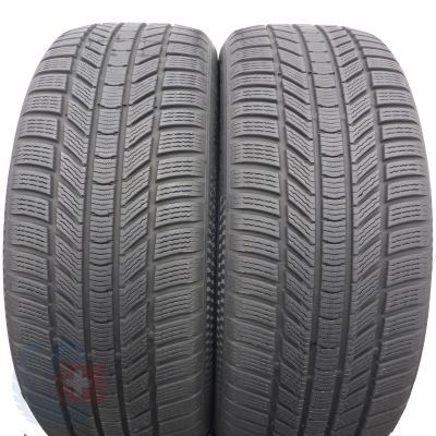 Opony 245/45 R19 2x CONTINENTAL 102V XL WinterContact TS870P Zimowe 2023 Jak Nowe 7,5-8mm