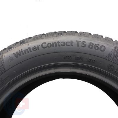 7. Opony 195/60 R15 4x CONTINENTAL 88T WinterContact TS 860 Zimowe 2018 Nieużuwane 