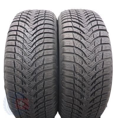 4. Opony 195/55 R15 4x MICHELIN 85H Alpin A4 Zimowe 2018 Jak Nowe Nieużywane