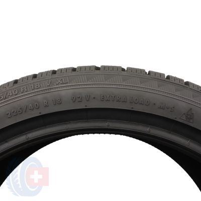 5. 2 x GISLAVED 225/40 R18 92V XL EuroFrost 6 Zima 2020/23 7,8-8mm Jak Nowe