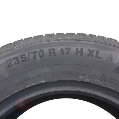 6. 4 x CONTINENTAL 235/70 R17 111H XL WinterContact TS850P SUV Zima 2020 Jak Nowe