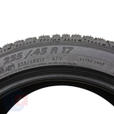 5. 2 x MICHELIN 235/45 R17 97V XL Pilot Alpin PA4 Zima 2019 Jak Nowe