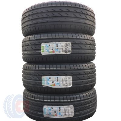 Opony 225/55 R17 4x NOKIAN 97W zLine RunFlat Letnie 2015, 2017 Nieużywane 