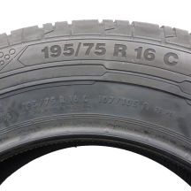 6. 4 x CONTINENTAL 195/75 R16C 107/105R ContiVanContact 200 Lato 2020 Jak Nowe Nieużywane