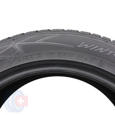 6. 2 x VREDESTEIN 205/55 R17 95V XL Wintrac Pro Zima 2023 6,8mm