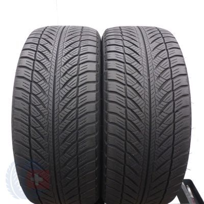 5. Opony 245/45 R18 4x GOODYEAR 100V XL UltraGrip 8 Performance BMW MO RunFlat Zimowe 2016, 2020 6-6,5mm