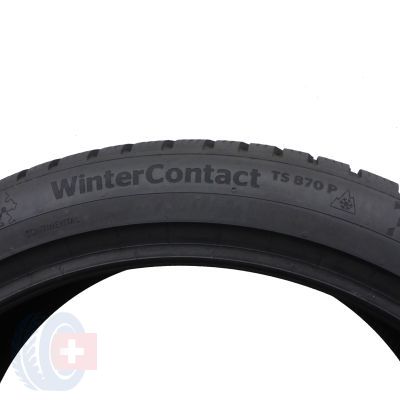 5. Opona 235/40 R19 1x CONTINENTAL 96V XL WinterContact TS870P Zimowa 2023 Jak Nowa 8,2mm