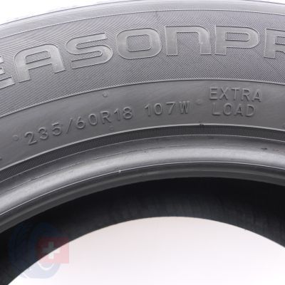 5. Opona 235/60 R18 1x NOKIAN 107W XL Seansonproof 1 Wielosezonowa 2024 7,5mm Jak Nowa 