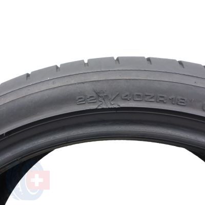 8. 2 x DUNLOP 225/40 ZR18 92Y XL Sport Maxx RT2 Lato 2017 6,3-6,8mm