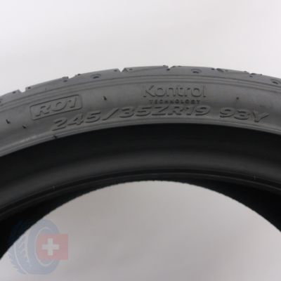 4. Opona 245/35 R19 1x HANKOOK 93Y XL Ventus S1 evo2 R01 Letnia 2022 Jak Nowa