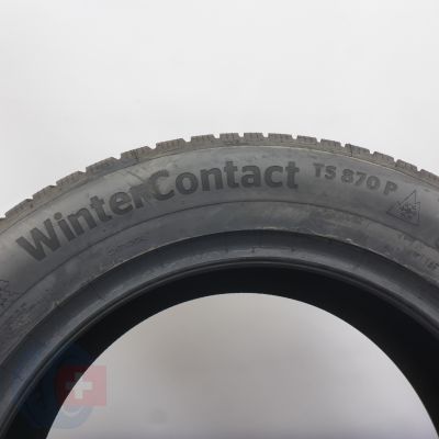 6. Opony 255/55 R18 4x CONTINENTAL 109V XL WinterContact TS 870 P Zimowe 2022 Nieużywane 