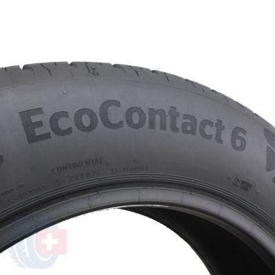 6. 2 x CONTINENTAL 185/65 R15 88T  EcoContact 6 Lato 2019 5.5-6mm