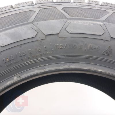 8. Opony 225/65 R16C 4x CONTINENTAL 112/110R VanContact Winter Zimowe 2022 Jak Nowe Nieużywane