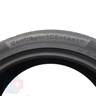 5. Opony 255/40 ZR20 2x CONTINENTAL 101Y XL N0 ContiSportContact 5 Letnie 2020 6.2mm