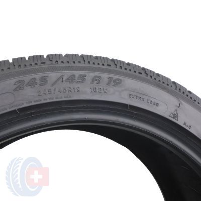 6. 4 x MICHELIN 245/45 R19 102W XL PilotAlpin PA4 2012 Zima 5-6mm