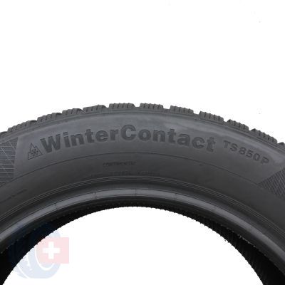 6. 2 x CONTINENTAL 225/55 R17 101V XL WinterContact TS850P Zima 2015 7-7,5mm