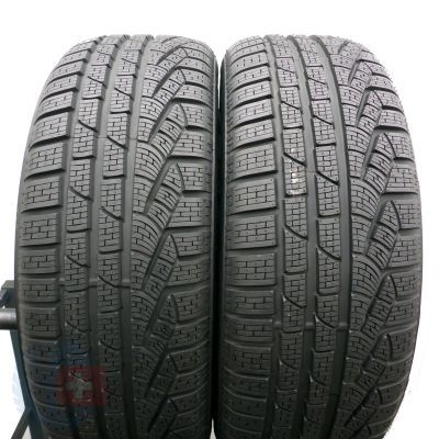 4. Opony 225/60 R16 4x PIRELLI 98H  Sottozero Winter 210 SerieII A0 Zimowe 2019 Jak Nowe 