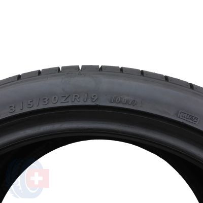 5. 2 x DUNLOP 315/30 ZR19 100Y Sp Sport Maxx GT Lato 2015 6,5mm