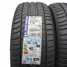 2. Opony 215/55 R16 2x MICHELIN 93V Primacy 3 Letnie 2017 Nieużywane 