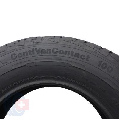 6. 2 x CONTINENTAL 215/75 R16C 113/111R ContiVanContact 100 Lato Nieużywane 2013 