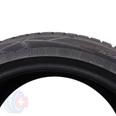 7. Opony 245/40 R18 2x VREDESTEIN 97W XL Wintrac Pro Zimowe 2022 Jak Nowe NIEUŻYWANE