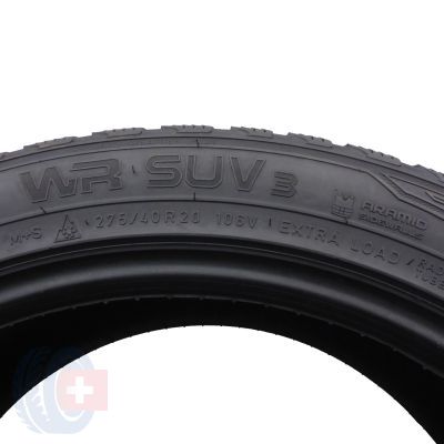 5. 2 x NOKIAN 275/40 R20 106V XL WR SUV 3 Zima 7,5mm 2016