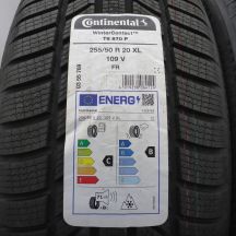 2. Opony 255/50 R20 4x CONTINENTAL 109V XL WinterContact TS 870 P Zimowe 2024 Jak Nowe