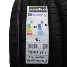 2. 2 x GOODYEAR 205/55 R16 91V EfficientGrip Performance 2 Lato 2024 Jak Nowe