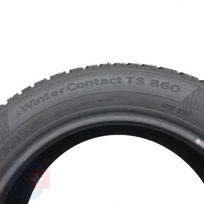 6. Opony 205/55 R16 2x CONTINENTAL 91H WinterContact TS 860 Zimowe 2019 7mm