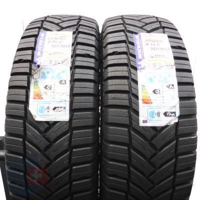 3. Opony 205/65 R16C 4x MICHELIN 107/105T Agilis CrossClimate Wielosezonowe 2018 NIeużywane 