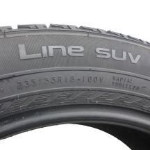 7. 4 x NOKIAN 235/55 R18 100V Line SUV Lato 2016 6-7mm