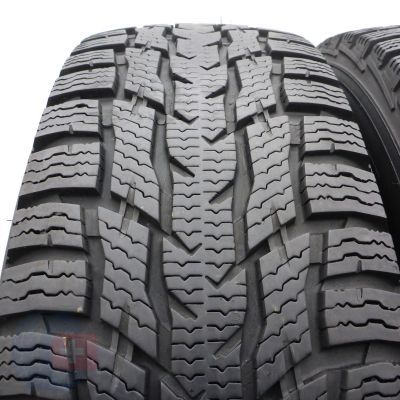 2. Opony 215/75 R16C 2x NOKIAN 116/114S WRC3 Zimowe 2017 7,8-8mm