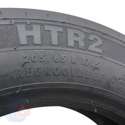 6. 2 x CONTINENTAL 205/65 R17.5 129/127 HTR2 Lato M+S 2016, 2018 10,2mm 