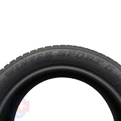 6. 2 x DUNLOP 205/55 R17 95V XL Winter Sport 5 Zima 2020 5,8mm