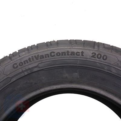 8. 4 x CONTINENTAL 195/75 R16C 107/105R ContiVanContact 200 Lato 2020 Jak Nowe Nieużywane