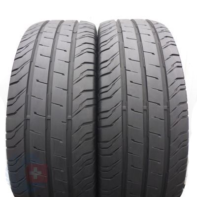 Opony 235/65 R16C 2x CONTINENTAL 115/113R ContiVanContact 200 Letnie 2020 Jak Nowe 8,2mm