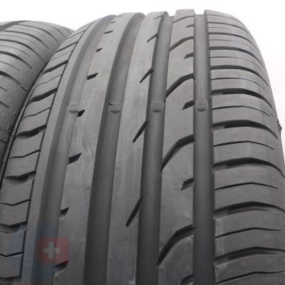 3. Opony 235/55 R17 2x CONTINENTAL 99W ContiPremiumContact 2 Letnie 2022 Jak Nowe 8,5mm