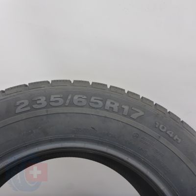 6. Opony 235/65 R17 2x CONTINENTAL 104H 4x4WinterContact MO Zimowe 2022 