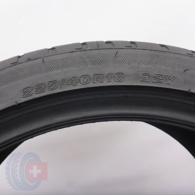 3. Opona 225/40 R18 1x BRIDGESTONE 92Y XL Potenza S001 Letnia 2020 Jak Nowa