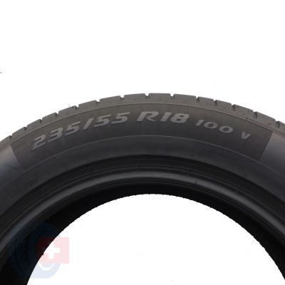 4. 2 x PIRELLI 235/55 R18 100V PZero PZ4 VOL Lato 2022 6mm