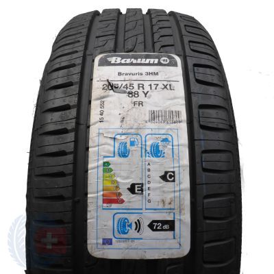 1 x BARUM 205/45 R17 88Y XL Bravuris 3 Lato 2017