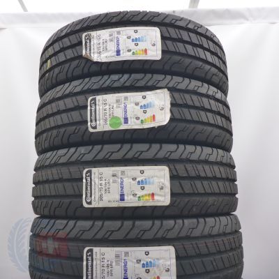 Opony 205/70 R15C 4 x CONTINENTAL 106/104R ContiVanContact 100 Letnie 2021   Opony 205/70 R15C 4 x CONTINENTAL 106/104R ContiVanContact 100 Letnie 2021