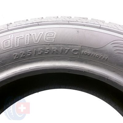 7. Opony 225/55 R17C 4x DUNLOP 109/107H MO-V Econodrive Letnie 2024 Jak Nowe Nieużywane