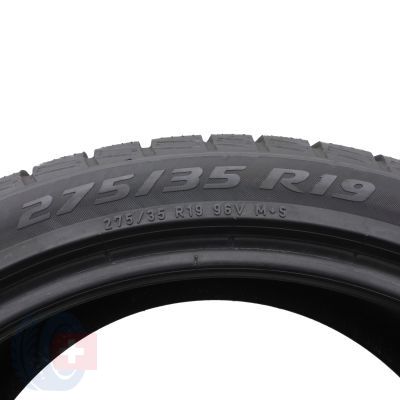 5. 2 x PIRELLI 275/35 R19 96V Sottozero 3 Winter J Zima 2015 6.2mm